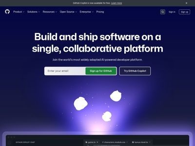 GitHub Copilot官网