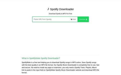 spotifymate
