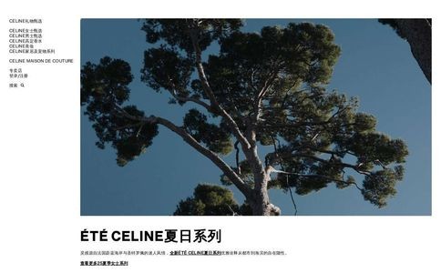 celine赛琳官网