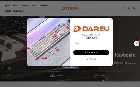 达尔优Dareu官网